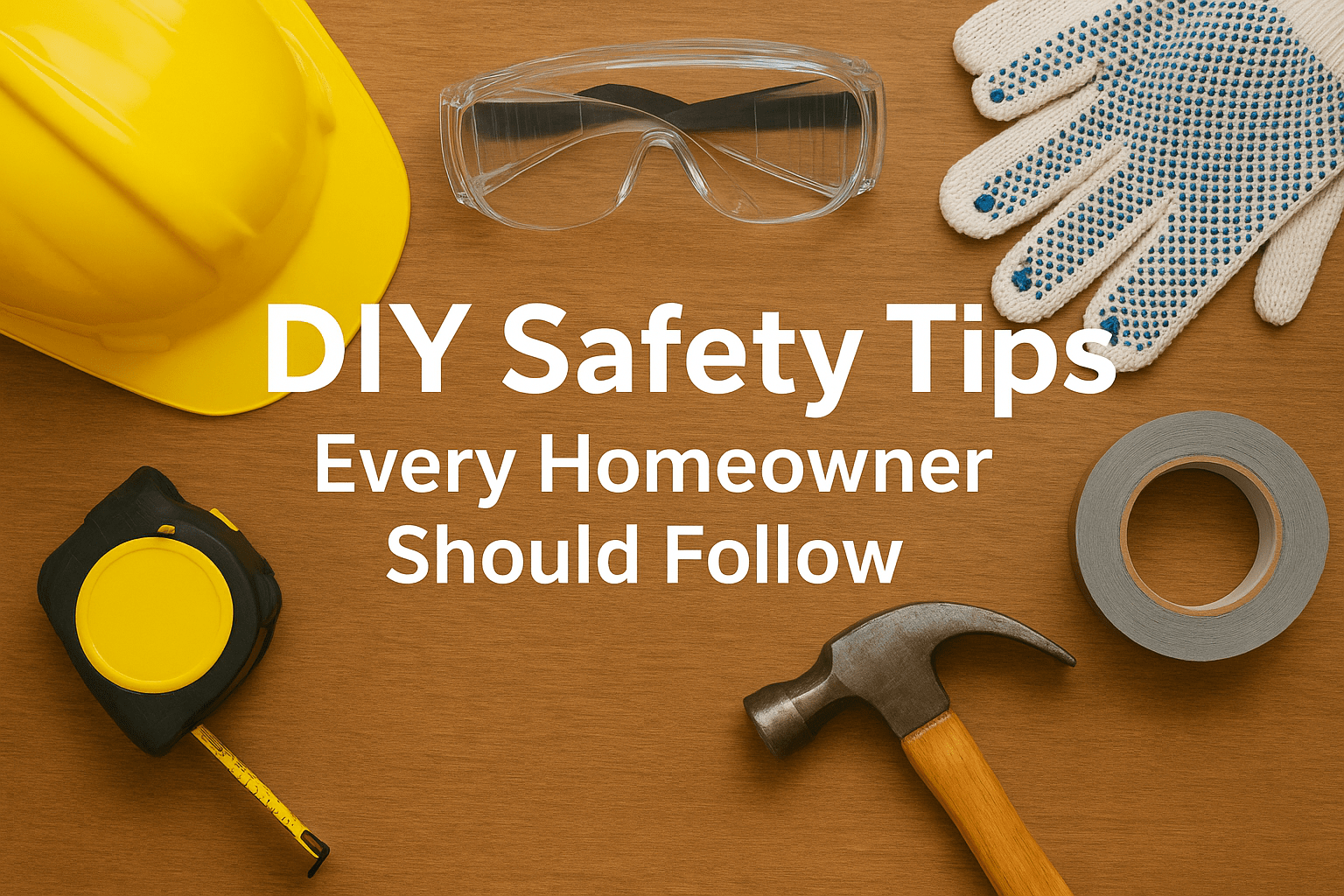 DIY safety gear from Bhudev Hardware