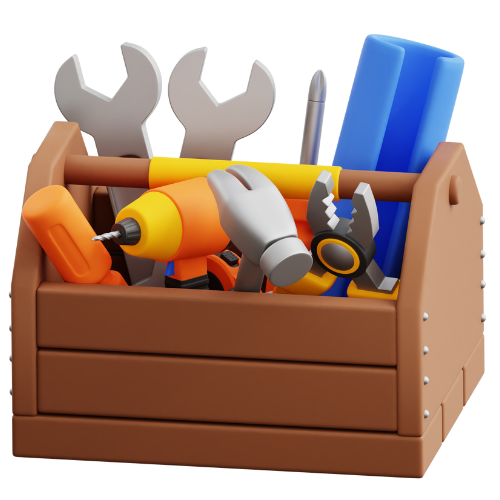 Construction materials including steel rods, cement bags, ready mix concrete, bricks, wood, and aggregates supplied by Bhudev Hardware.